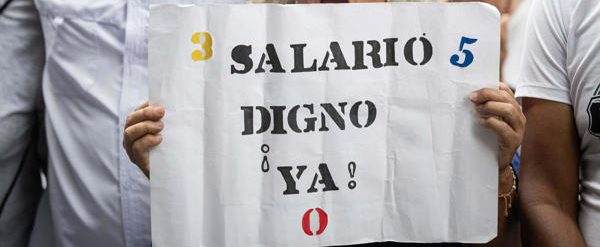 Protesta - crisis salarial - docentes - Venezuela