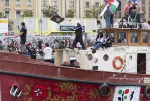El Ejército israelí comienza a interceptar los barcos de la Flotilla rumbo a Gaza