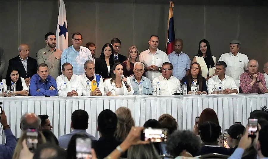 Mará Corina Machado desde Panamá: Participará como candidata presidencial y llamó a mantener unidad y coordinación para triunfar