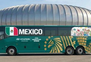 Niños crearon los diseños de imagen: Hyundai presentó buses oficiales de las selecciones nacionales para la Copa Mundial FIFA 2026