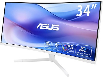 ASUS VU34WCIP-W Eye Care - monitores panorámicos