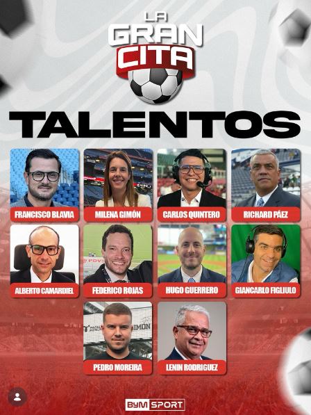 Diez especialistas: ByM Sports armó Staff de talentos de cara a "La Gran Cita" 2 Captura IG