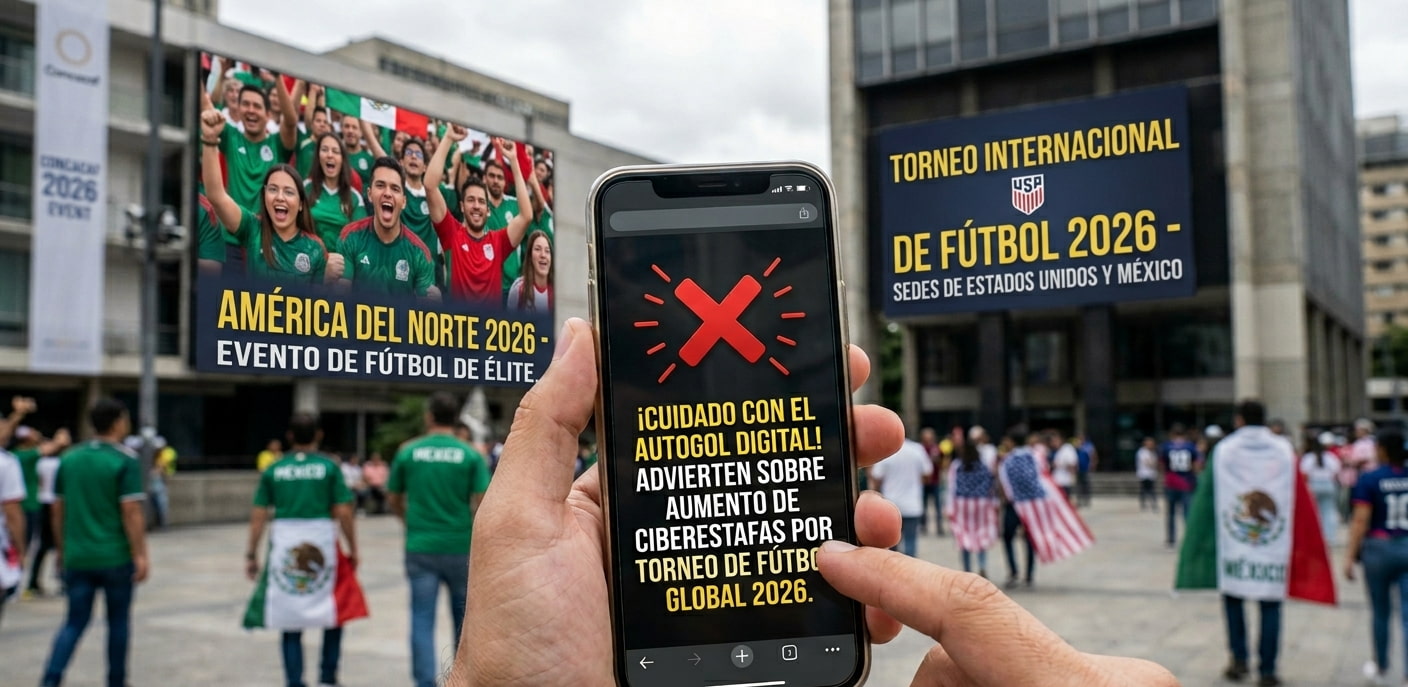 Cuidado con un autogol digital: Especialistas analizaron ciberestafas con relación al Mundial 2026