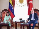 Delcy Rodríguez y Recep Tayyip Erdoğan