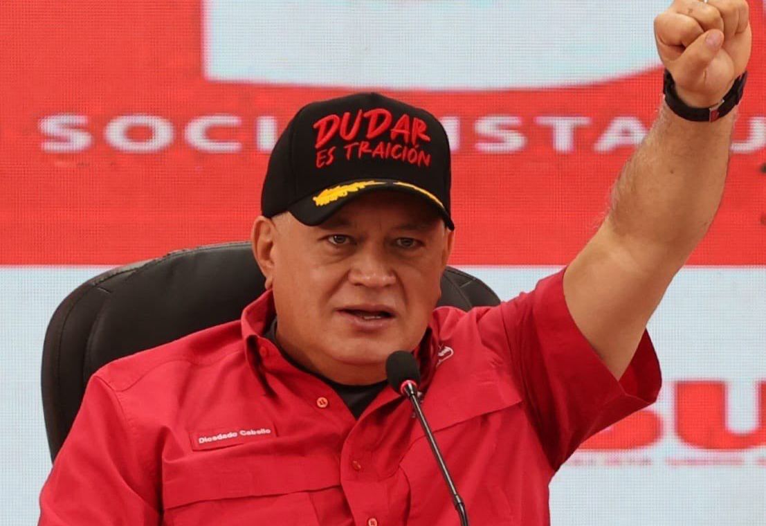 Diosdado Cabello reitera que el Tren de Aragua fue "echado" de Venezuela