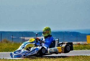 Karting internacional: Alessandro González en élite de pilotos tras actuación en Grecia