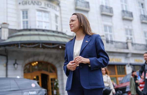María Corina Machado desde Oslo: "Hoy vuelvo con la misión casi completada"
