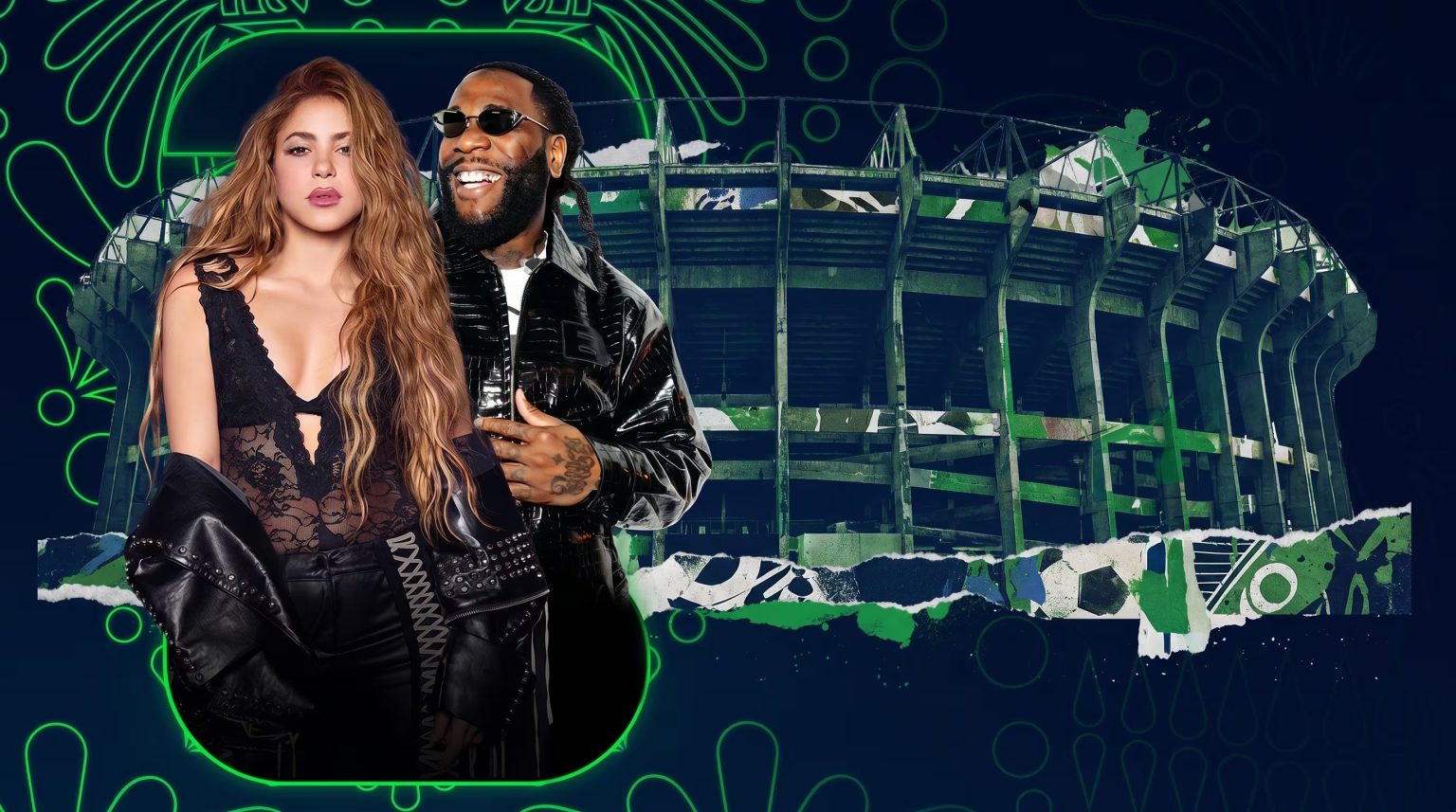 Shakira y Burna Boy cantarán en la inauguración del Mundial
