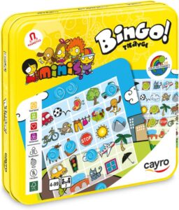 Cayro Bingo juego de viaje para niños
