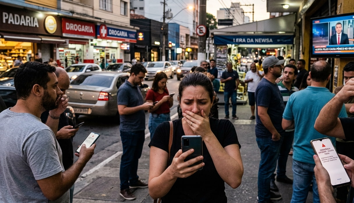 Alertas en Brasil: Falsas llamadas de “emergencia extrema” alarmaron a la población