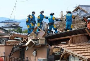 Ascienden a 34 los muertos por el terremoto en Japón, según las autoridades locales