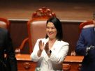 Keiko Fujimori se declara orgullosa de ser la primera mujer elegida presidenta en Perú