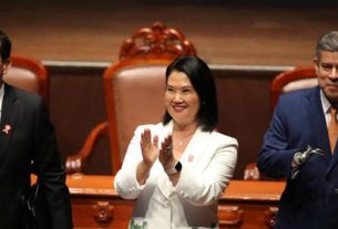 Keiko Fujimori se declara orgullosa de ser la primera mujer elegida presidenta en Perú
