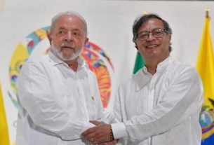 Petro se compromete ante Lula a promover una transición pacífica de Gobierno en Colombia