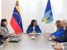 Presidenta encargada se reunió y conversó con directivos del Banco Interamericano de Desarrollo