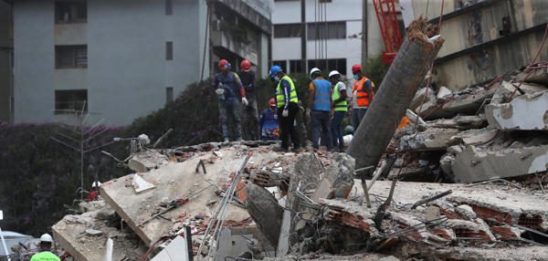 Sube a 2.645 la cifra de fallecidos por el doble terremoto en Venezuela