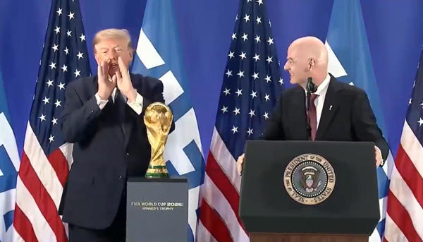 Trump e Infantino