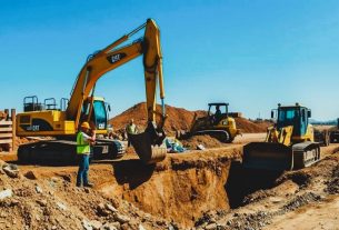 Construcciones Yamaro - Cimientos perfectos; El arte de la excavación, nivelación y compactación de terrenos - FOTO