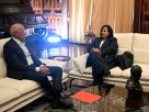 Jorge Rodríguez y Dinorah Figuera