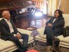 Jorge Rodríguez y Dinorah Figuera